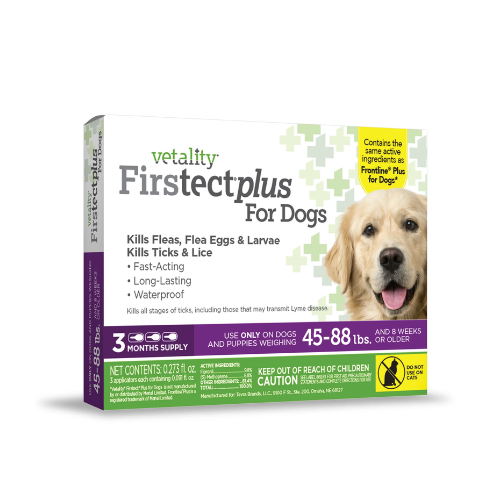 VETALITY Dog - Firstectplus Topical Flea & Tick Treatment