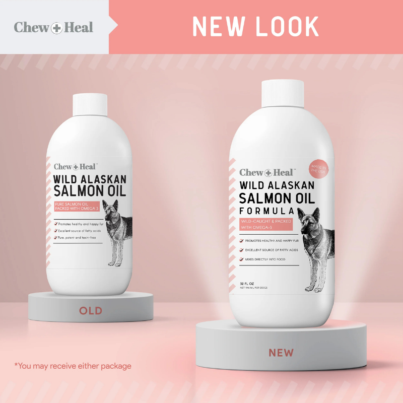 CHEW+HEAL Dog - Wild Alaskan Salmon Oil 8oz