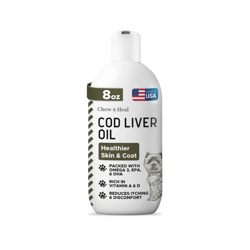 CHEW+HEAL Dog - Wild Alaskan Icelandic Cod Liver Oil