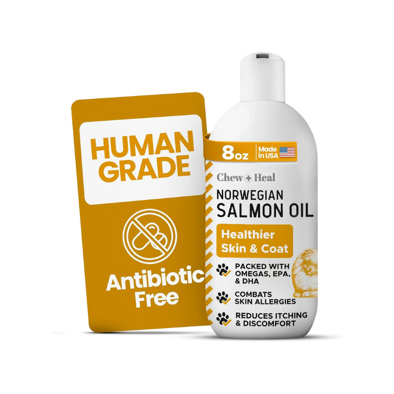 CHEW+HEAL Dog - Norwegian Salmon Oil 8oz