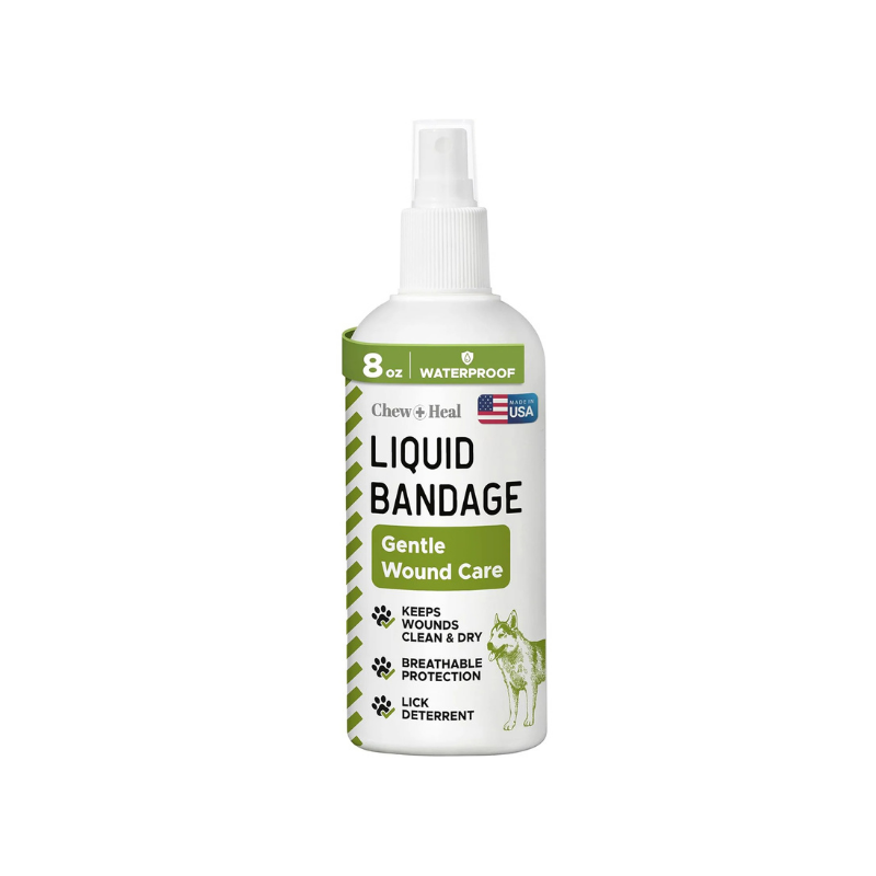 CHEW+HEAL Dog - Liquid Bandage 8oz