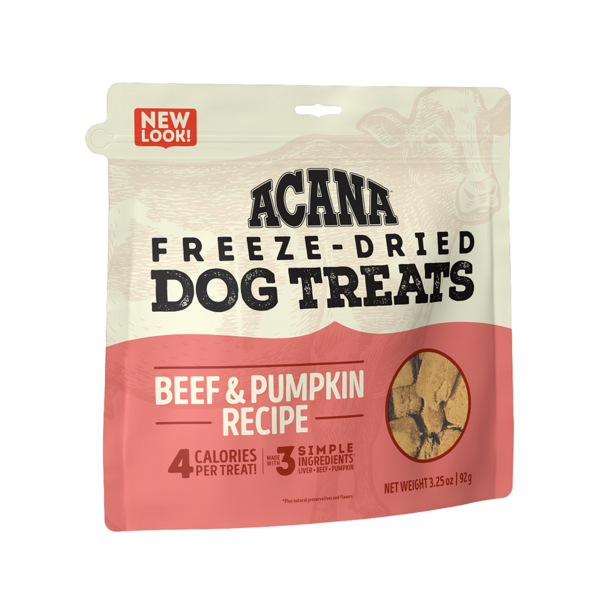 ACANA Dog - Singles Beef & Pumpkin Freeze-Dried Treats