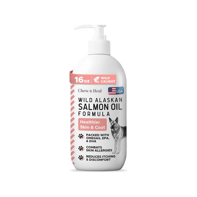 CHEW+HEAL Dog - Wild Alaskan Salmon Oil 8oz