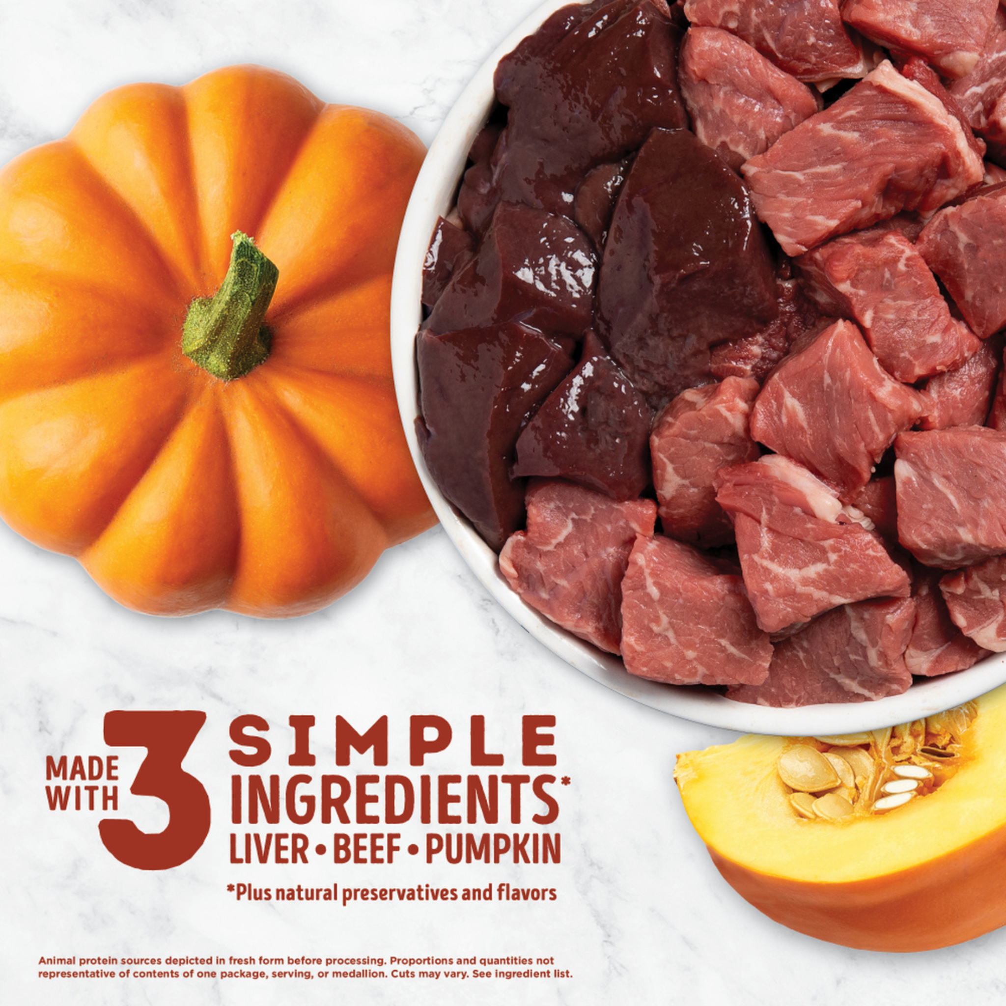 ACANA Dog - Singles Beef & Pumpkin Freeze-Dried Treats