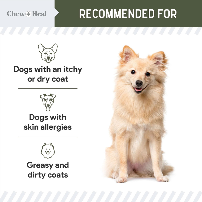 CHEW+HEAL Dog - Wild Alaskan Icelandic Cod Liver Oil