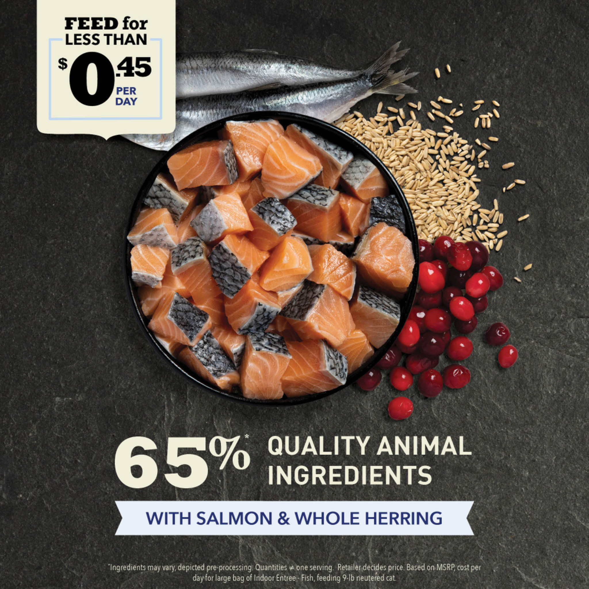 ACANA Cat - Indoor Entree Whole Herring and Raw Salmon Dry Food