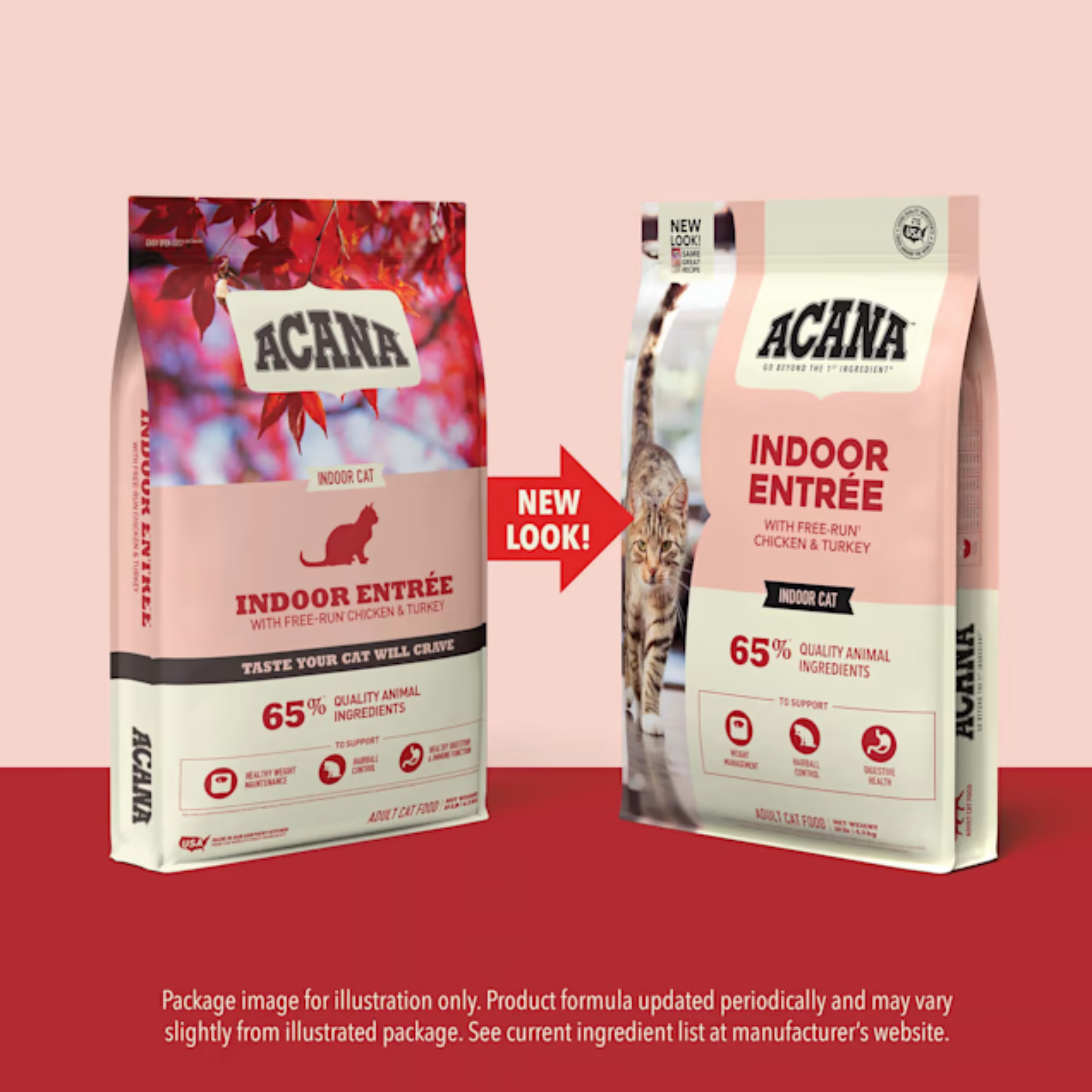 ACANA Cat - Indoor Entree Chicken and Turkey Dry Food