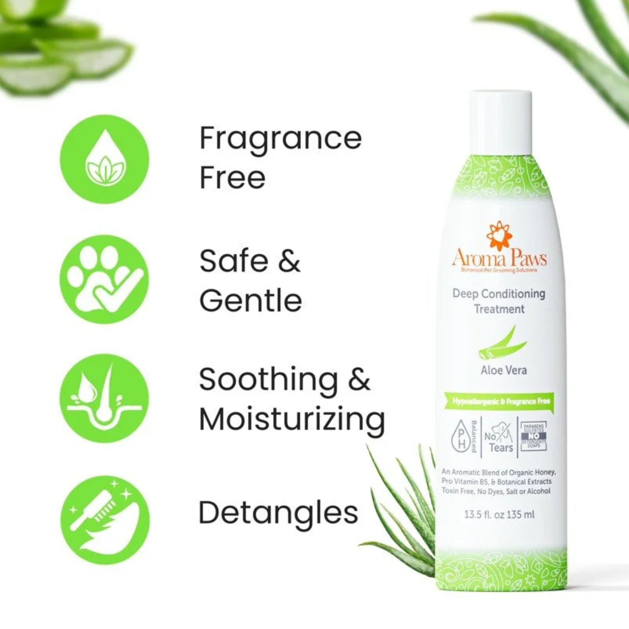 AROMA PAWS Dog - Hypoallergenic Deep Conditioning Treatment 13.5 oz