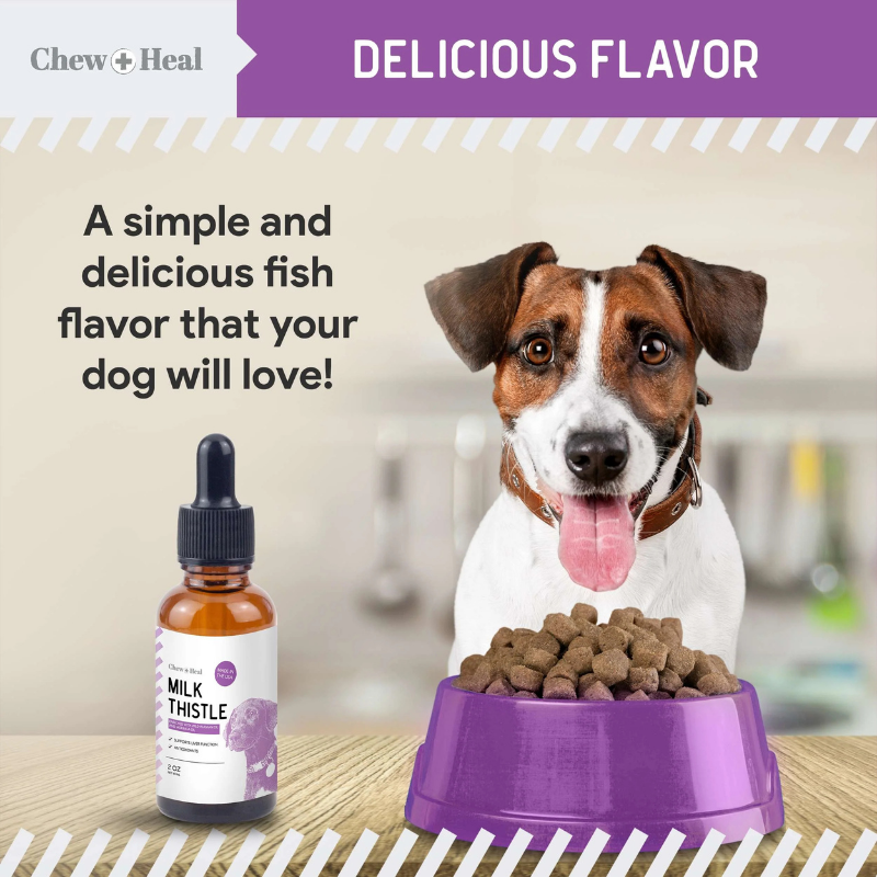 CHEW+HEAL Dog - Milk Thistle 2oz