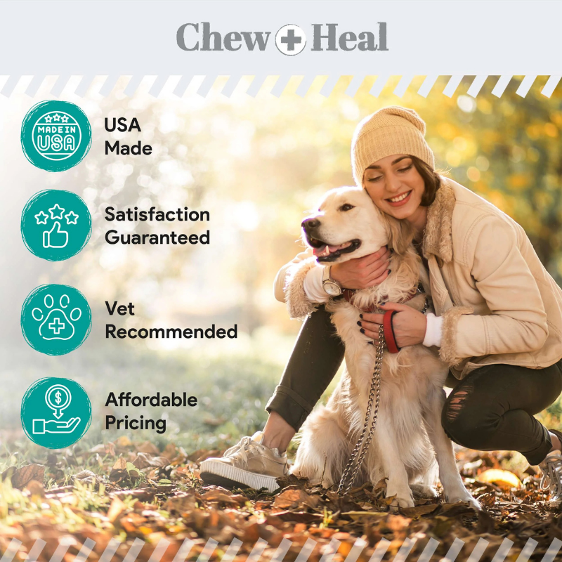 CHEW+HEAL Dog & Cat - Stop The Worms 4oz