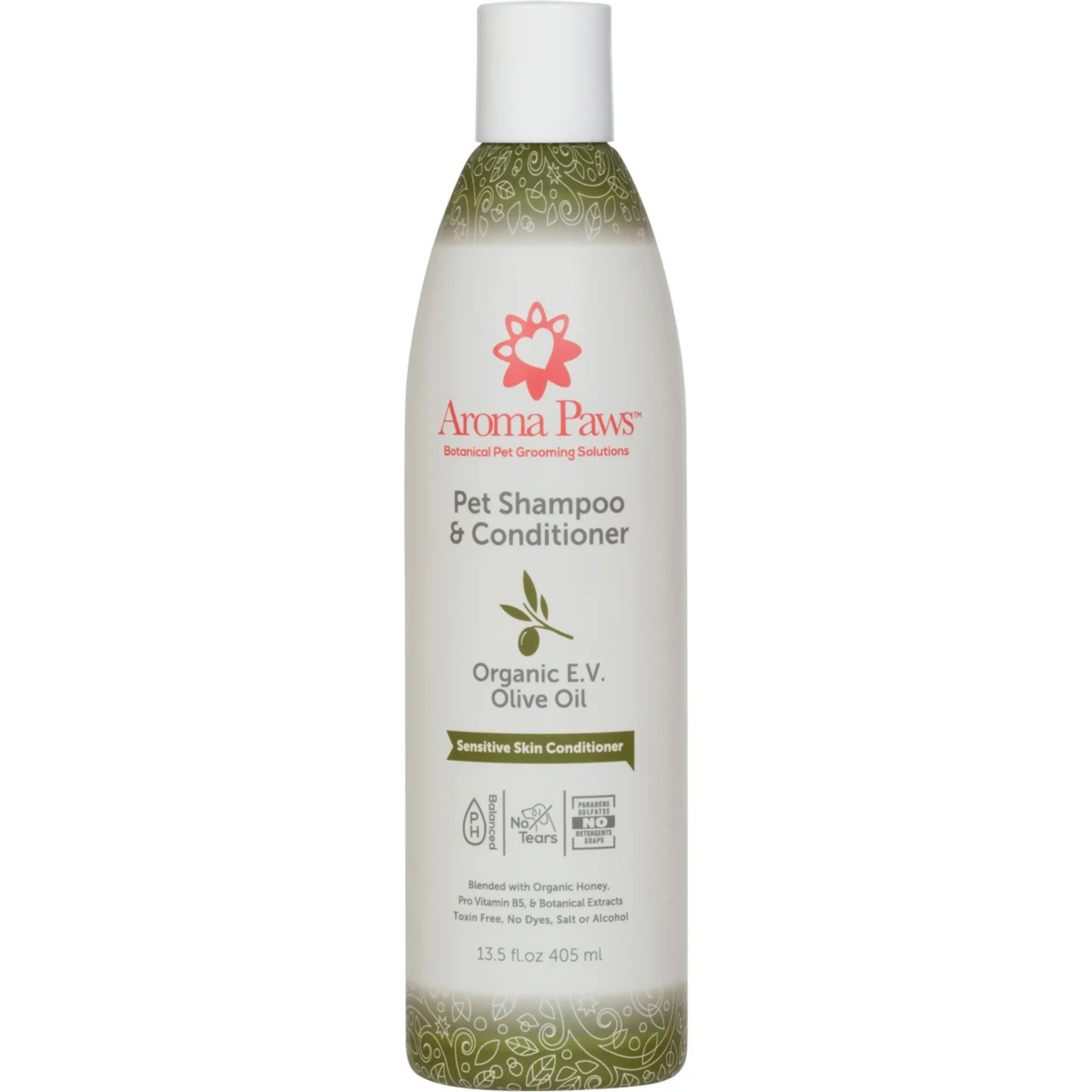 AROMA PAWS Dog - Organic Olive Oil Sensitive Skin Shampoo 13.5 oz