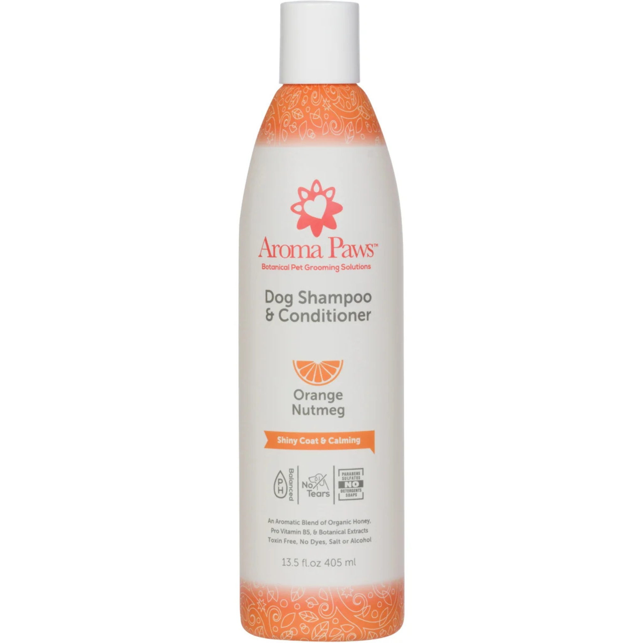 AROMA PAWS Dog - Orange Nutmeg Shiny Coat Shampoo  13.5 oz