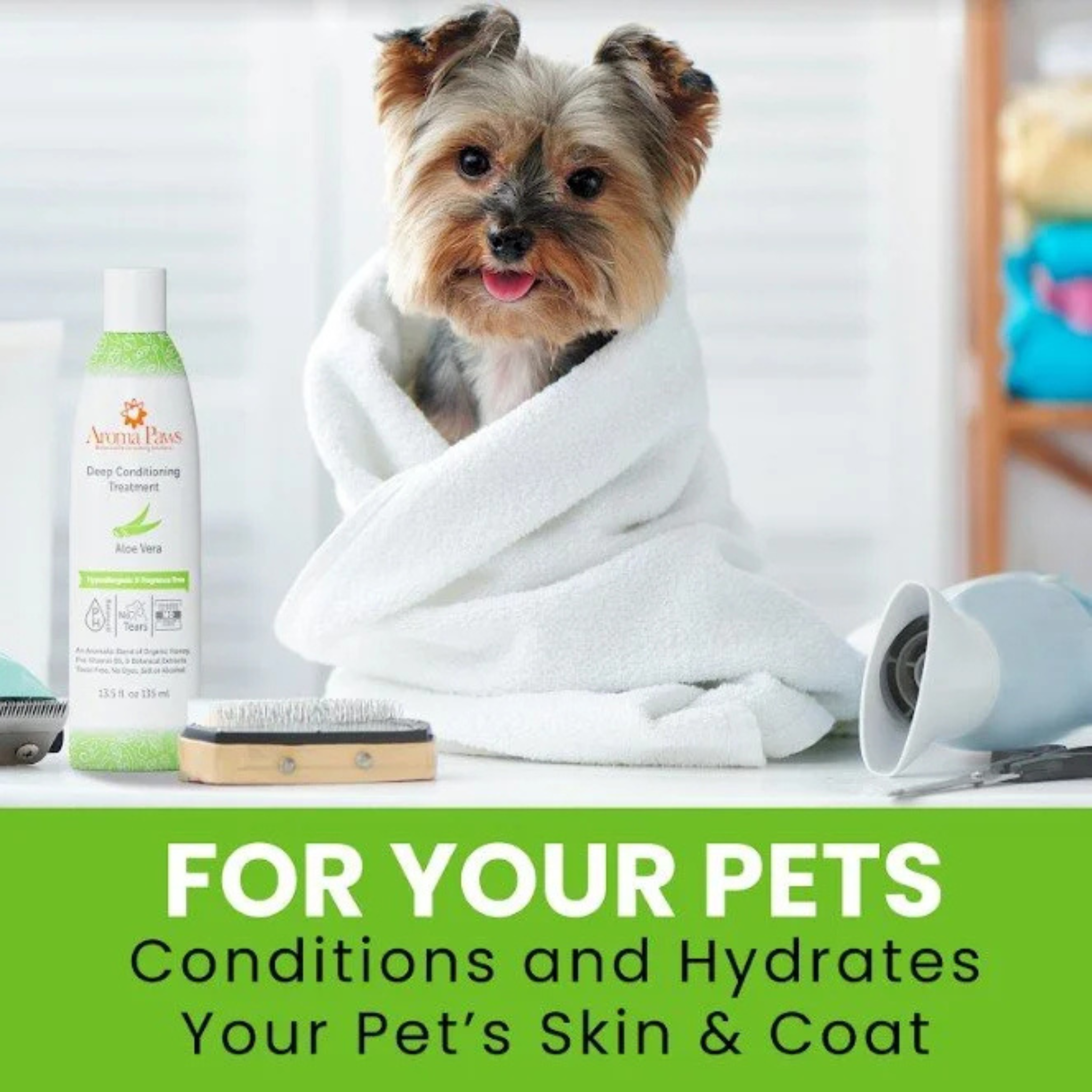 AROMA PAWS Dog - Hypoallergenic Deep Conditioning Treatment 13.5 oz