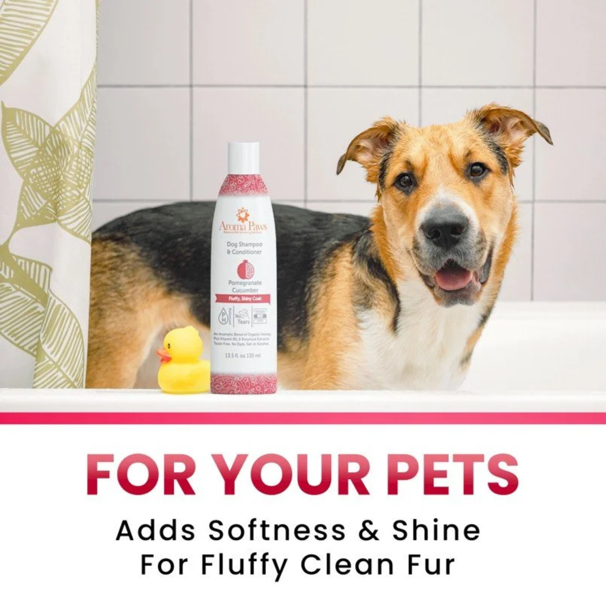 AROMA PAWS Dog - Pomegranate Cucumber Shampoo 13.5 oz