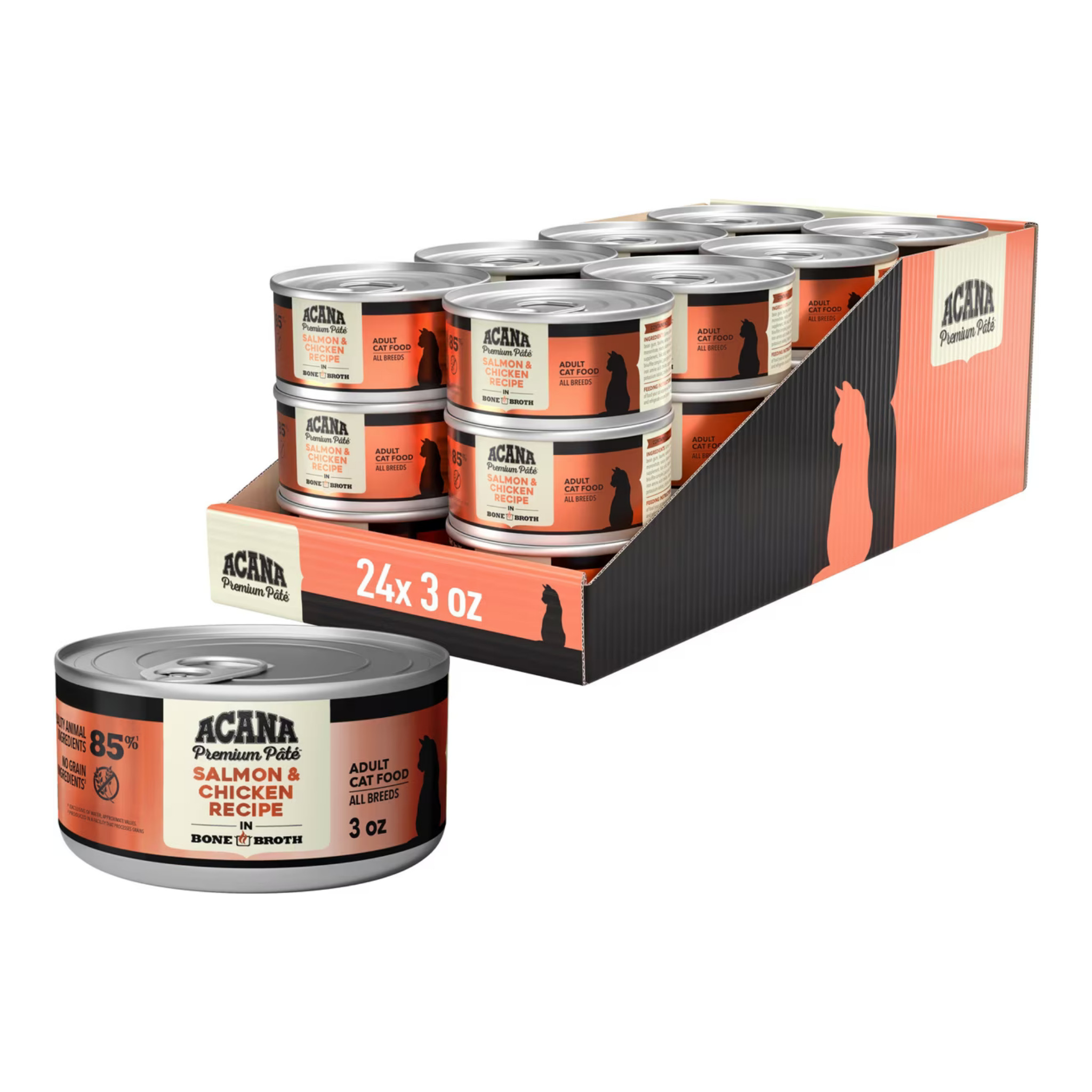 Furville ACANA Cat CAns salmon and chicken
