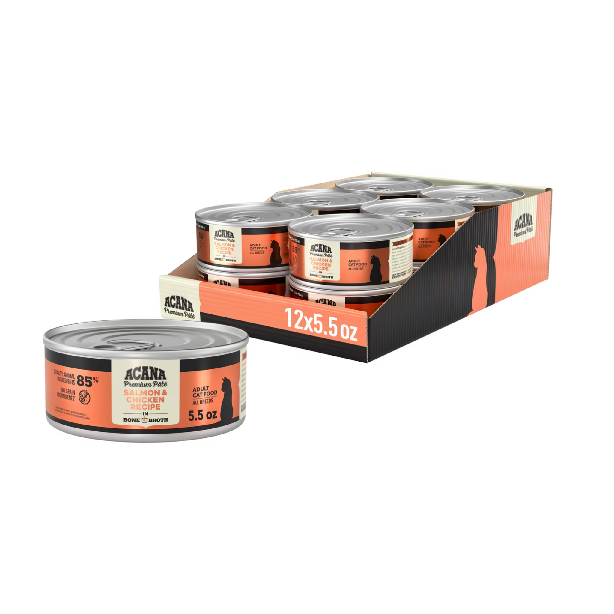 Furville ACANA Cat CAns salmon and chicken