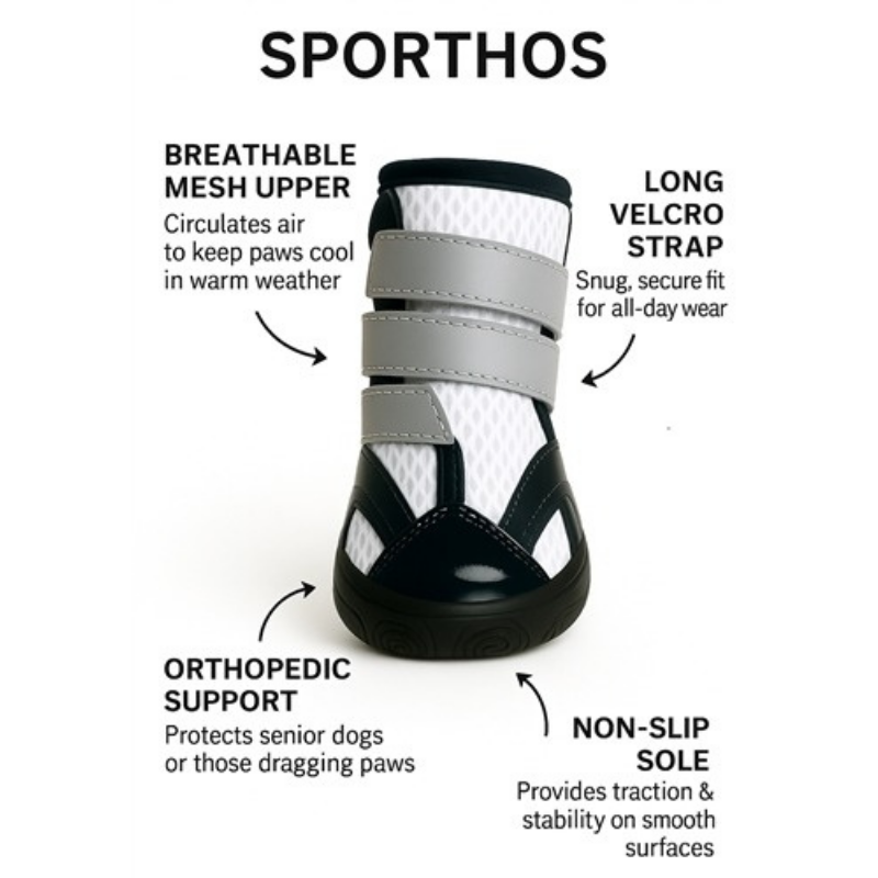 ALL DOG BOOTS Sporthos Dog Summer Boots
