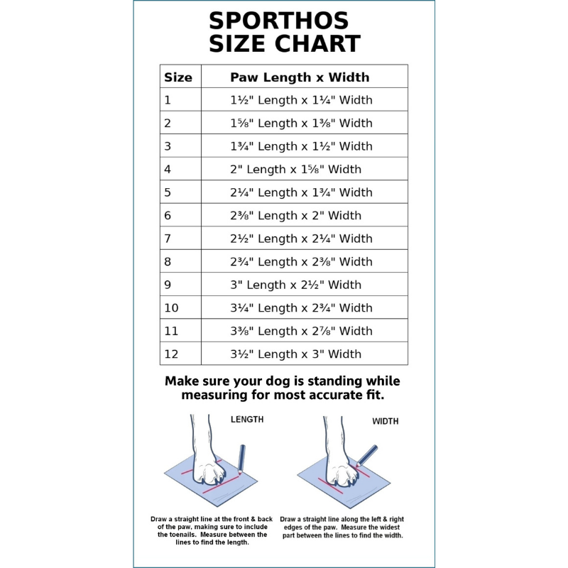 ALL DOG BOOTS Sporthos Dog Summer Boots