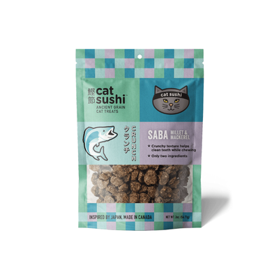 EARTHLY Cat - Sushi Crunch Saba & Mackerel Puffs