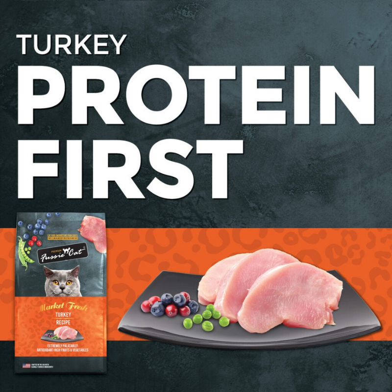 Fussie Cat Turkey Kibble