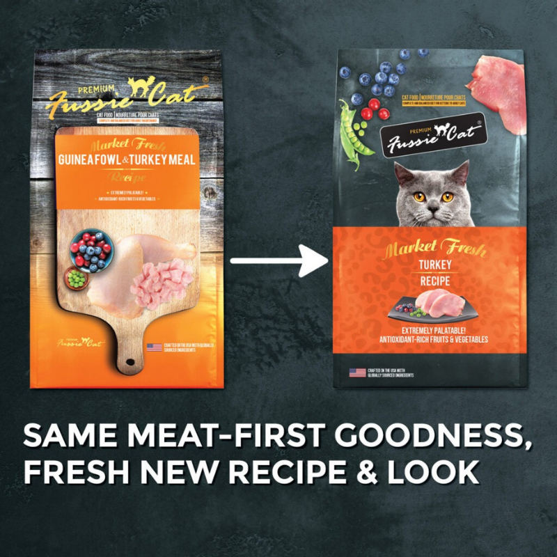 Fussie Cat Turkey Kibble