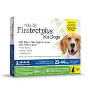 VETALITY - Firstectplus for Dogs 23-44 lbs - Flea & Tick Topical - Medium Dogs