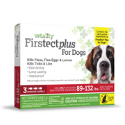 VETALITY - Firstectplus for Dogs 89-132 lbs - Flea & Tick Topical - XL Dogs