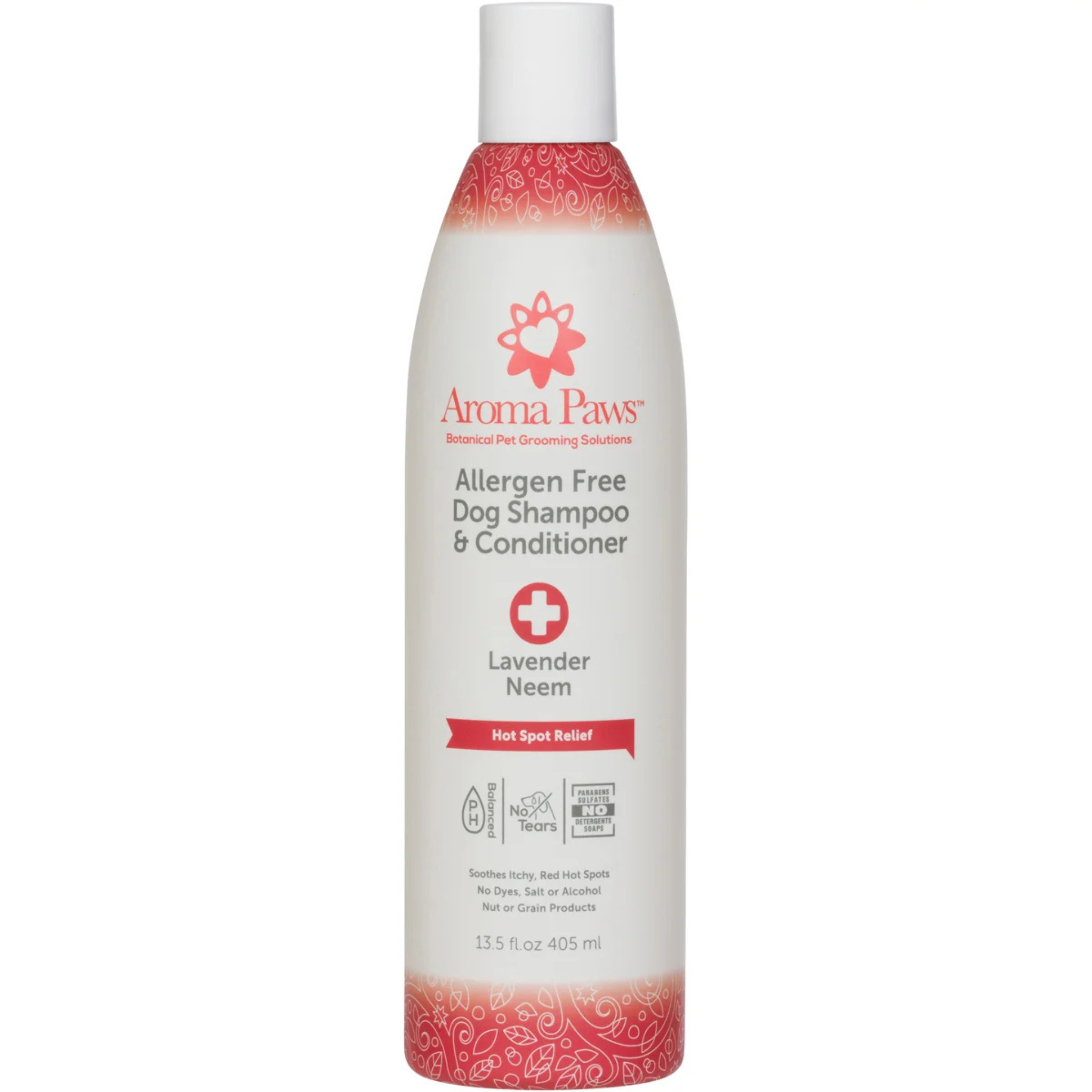 AROMA PAWS Dog - Allergen Free Hot Spot Relief Shampoo 13.5 oz