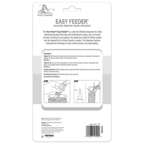 FOURPAWS - Easy Hand Feeder for Dogs, Cats and Small Animals