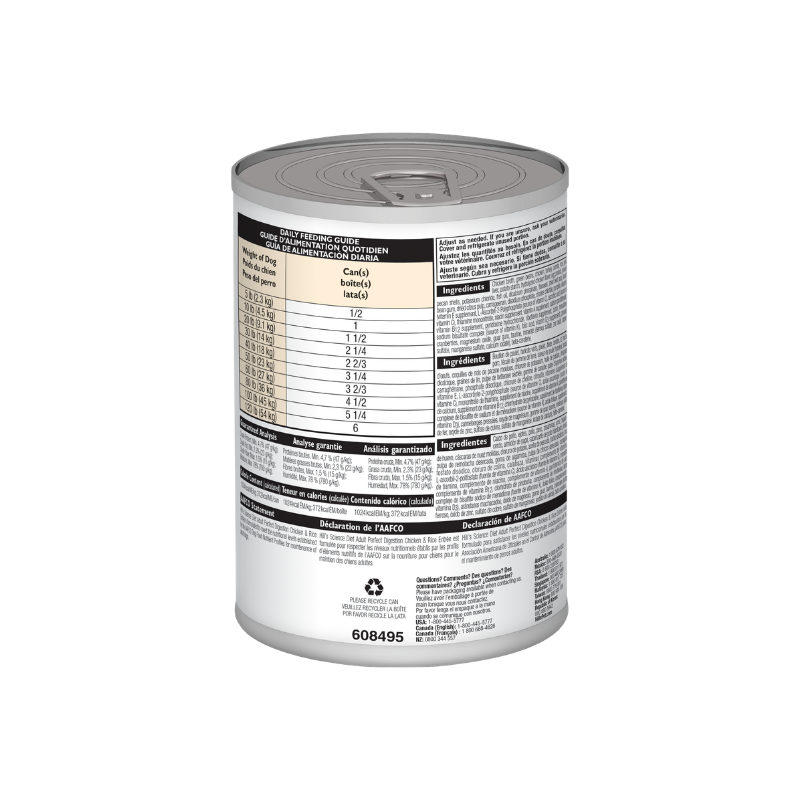 Furville Science Diet Perfect Digestions Chicken