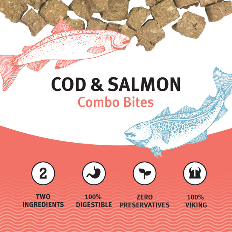 Furville icelandic dog treat salmon bites