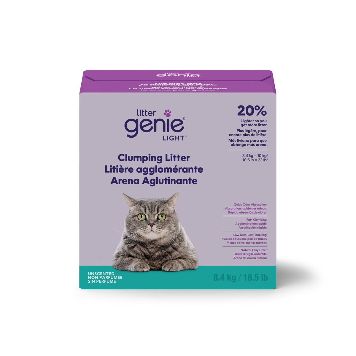 Furville Litter Genie Clay litter