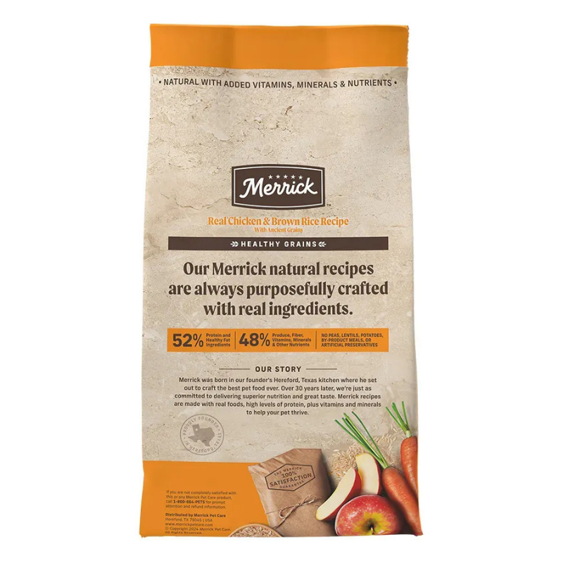 MERRICK Dog Chicken Brown Rice Kibble