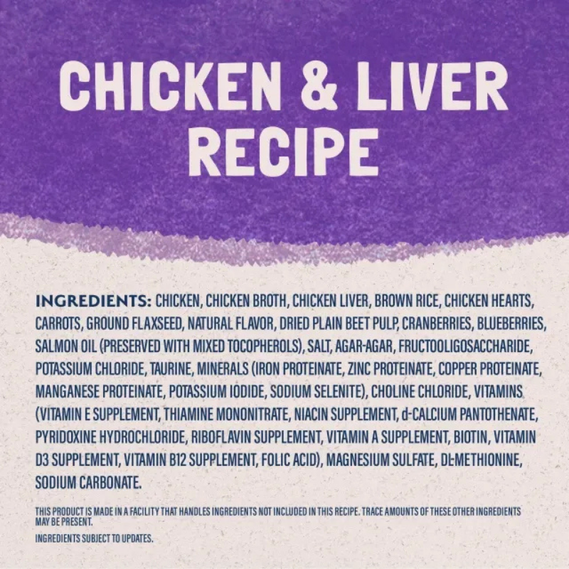 Furville Natural Balance Cat Wet Food Chicken Liver 
