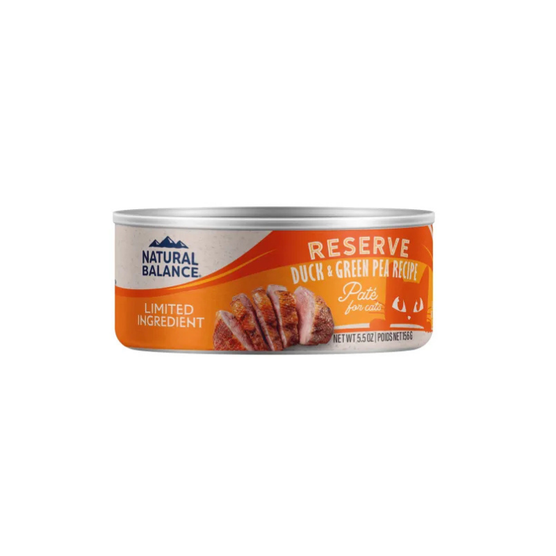 Furville Natural Balance Cat Wet Food Reserve Duck Natural Balance
