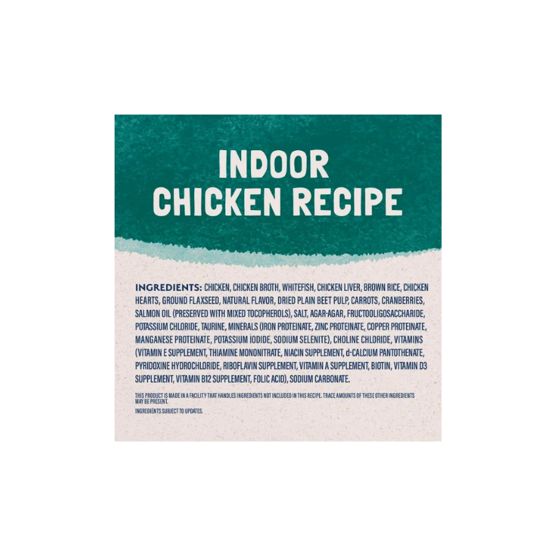 Furville Natural Balance Cat Wet Food Chicken Indoor