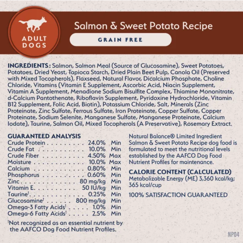 Furville natural Balance Salmon and Sweet Potato