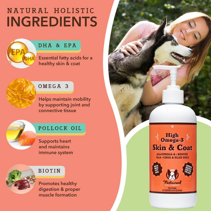 Furville Skin and Coat Oil Salmon Oil