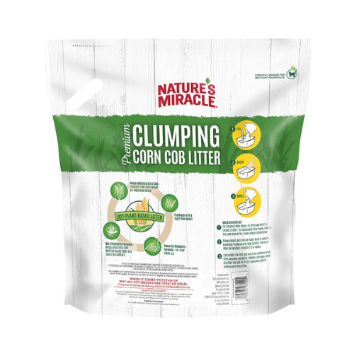 Furville Nature's Miracle Corn Cob Litter