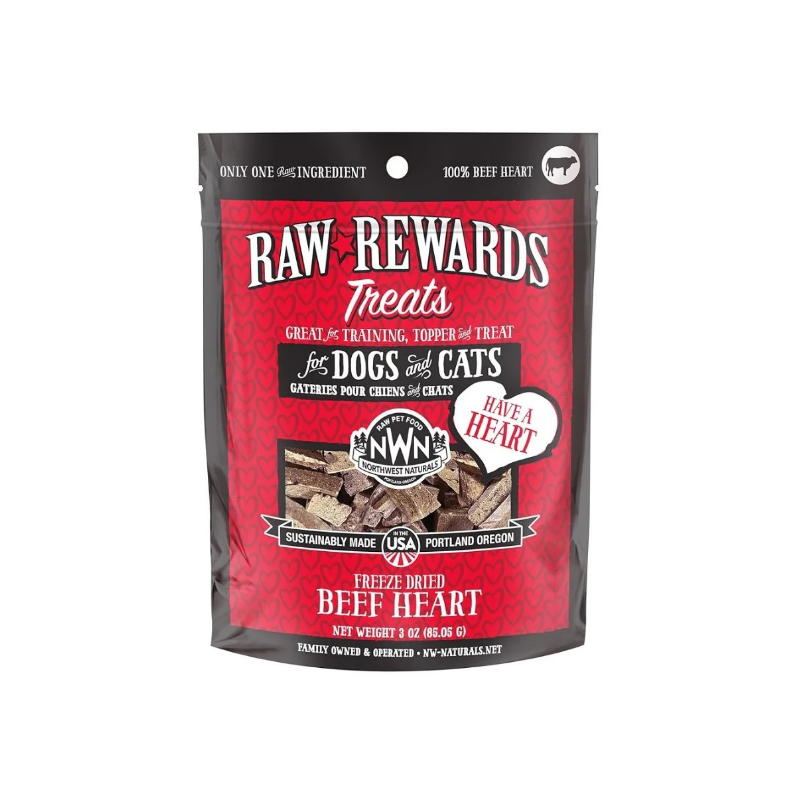 Furville Beef heart Freeze dried Single Ingredient Northwest Naturals