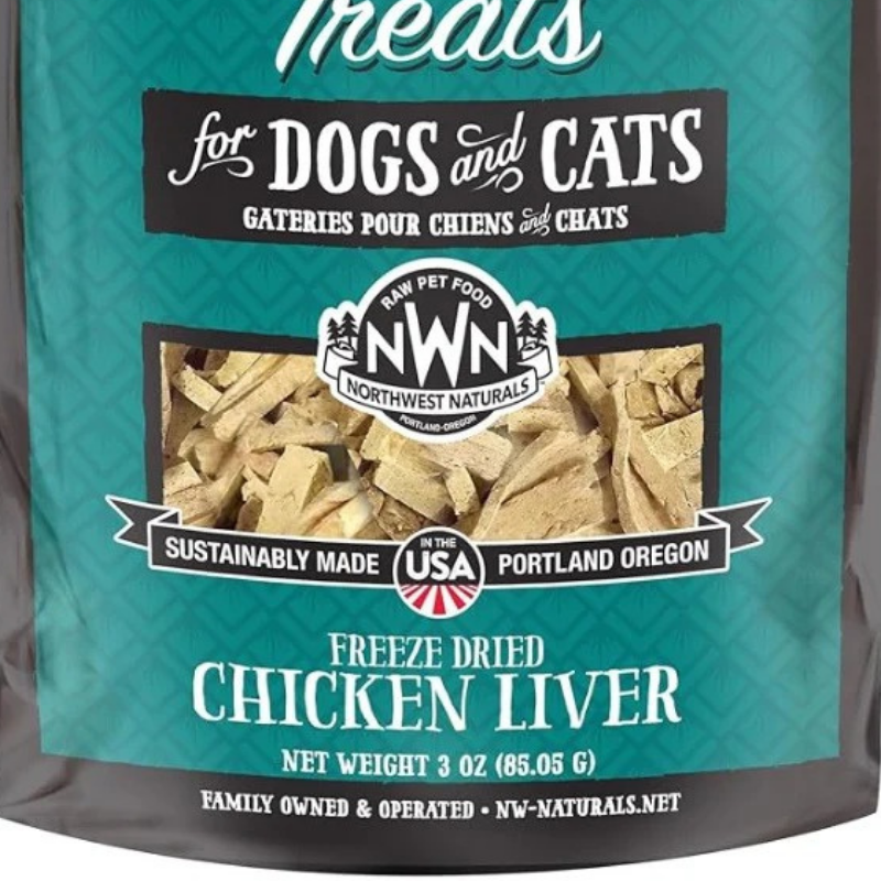 Furville Chicken Liver Freeze dried Northwest naturals