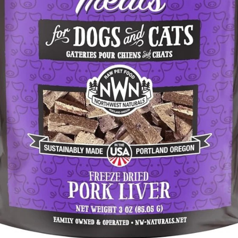 Furville Freeze Dried Single Ingredient Treats Pork Liver