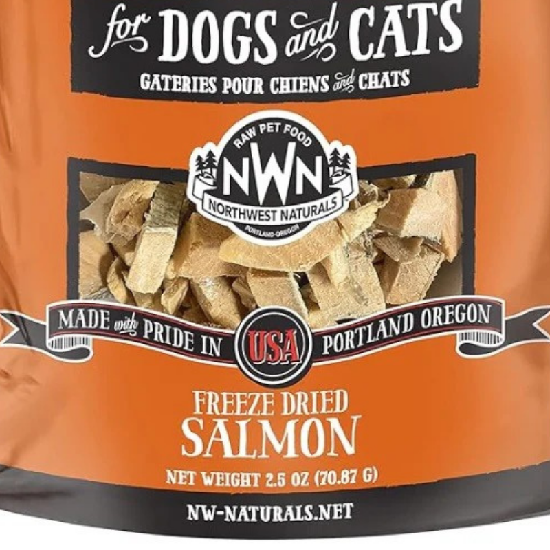 Furville Freeze Dried Salmon Treat Single Ingredient NWN