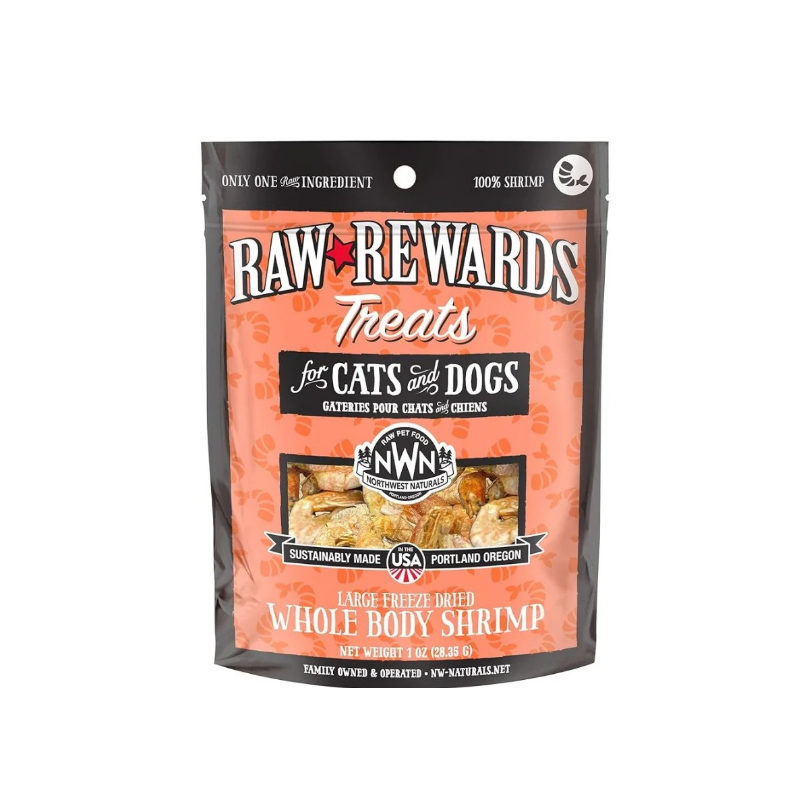 Furville Whole Body Shrimp Freeze Dried Northwest Naturals