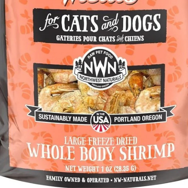 Furville Whole Body Shrimp Freeze Dried Northwest Naturals