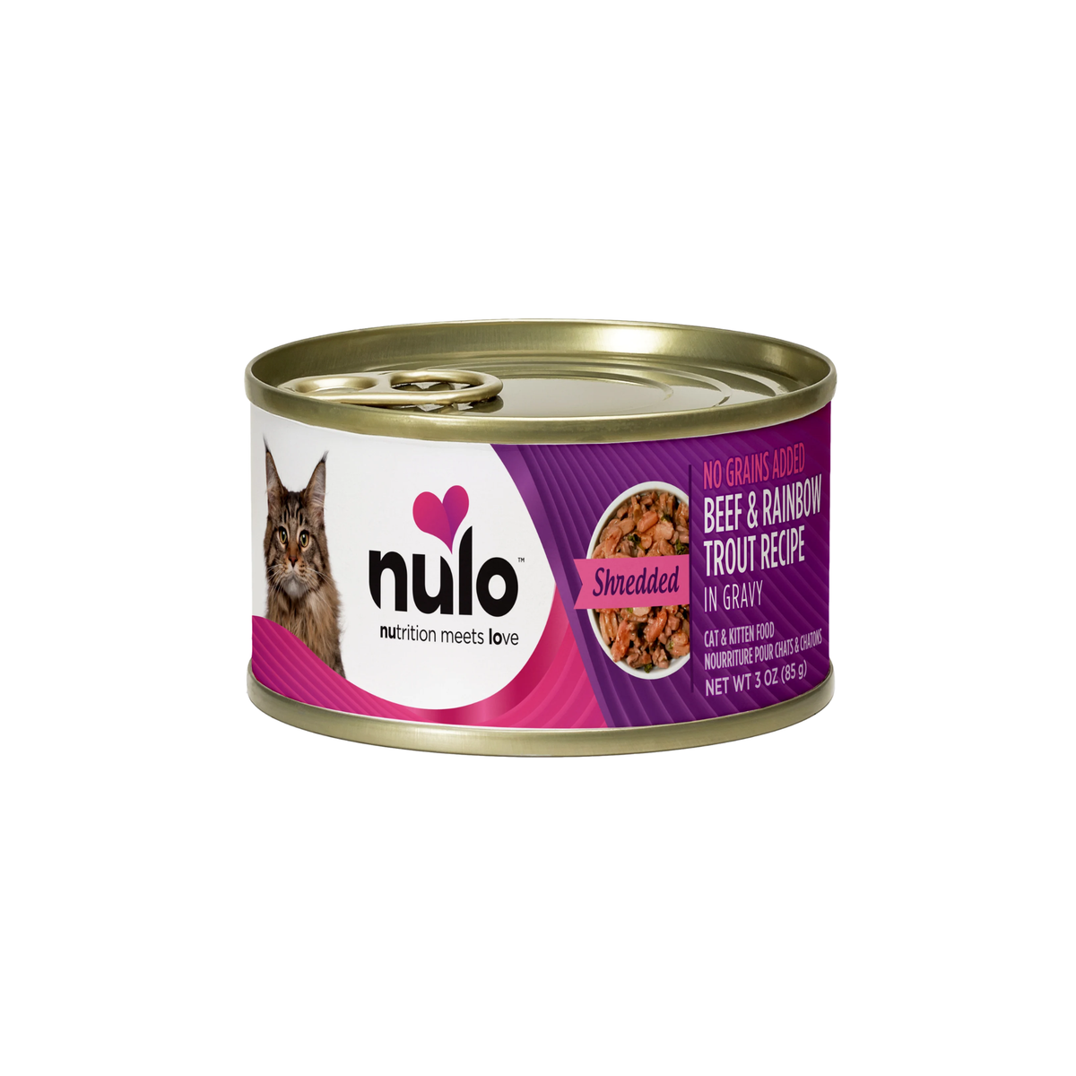 Furville Nulo beef and Trout