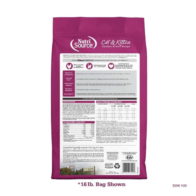 Furville Nutrisource Cat and kitten Recipe