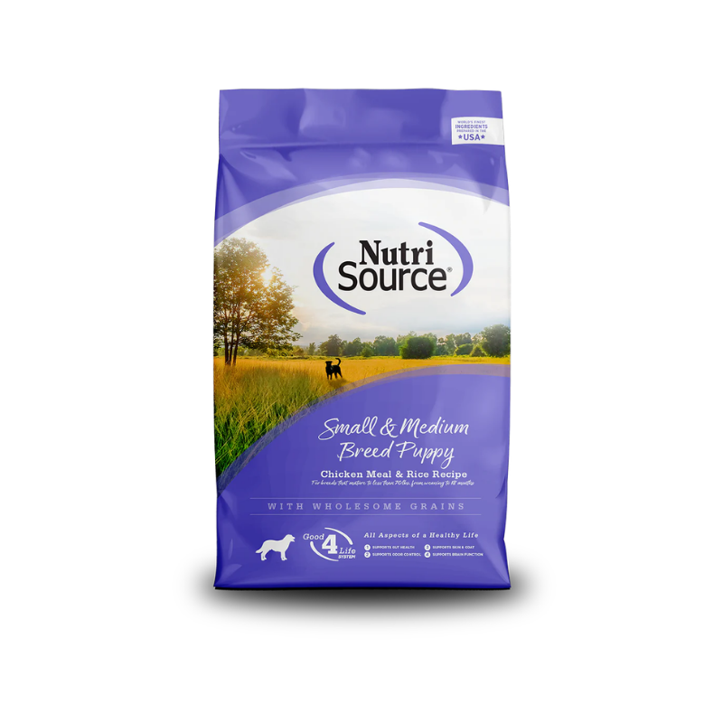 Furville Nutrisource Small and Medium Breed Puppy  Chicken & Rice