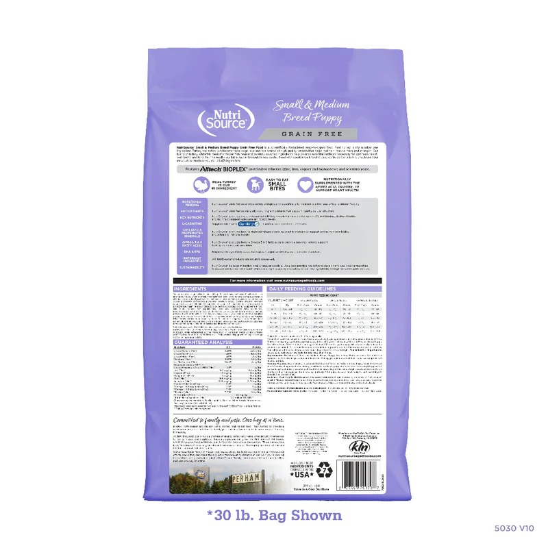 Furville Puppy Nutrisource Small and Medium Breed Trout