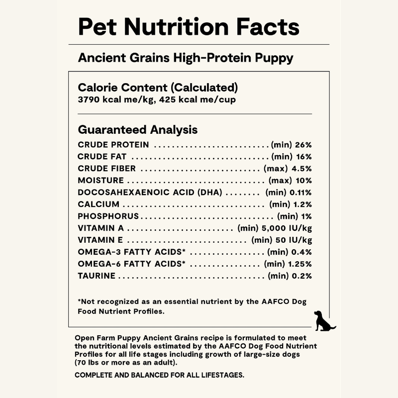 Furville Open Farm Puppy Kibble